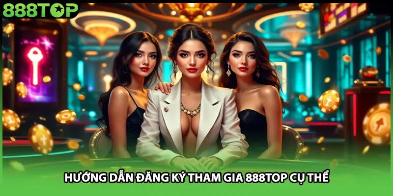 Hướng dẫn đăng ký tham gia 888TOP cụ thể